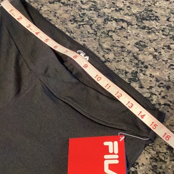 Fila womens black leggings NWT L - Picture 5 of 5